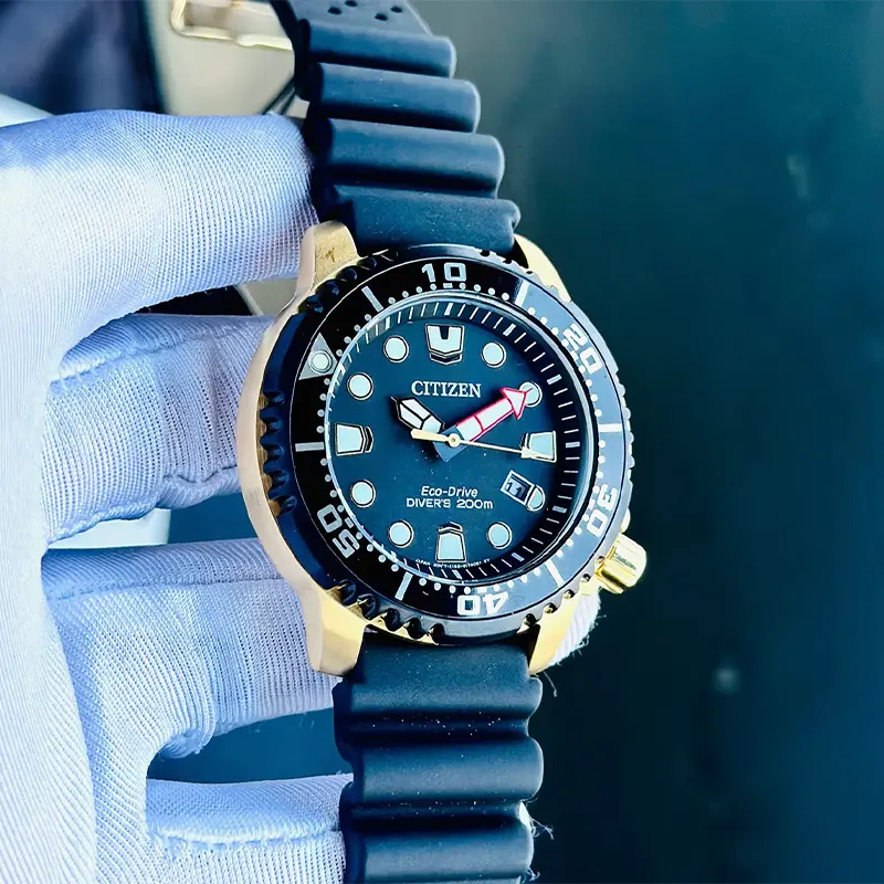 Citizen Promaster Dive Eco-Drive Solar Black Dial Men's Watch- BN0152-06E